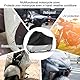 Motorrad Abdeckplane Outdoor, Motorradabdeckung wasserdichte und UV-Beständige, Motorradplane mit Schlossloch und 5 Reflektorstreifen, Motorradgarage für Motorroller Roller Moped (245x125x105 cm)