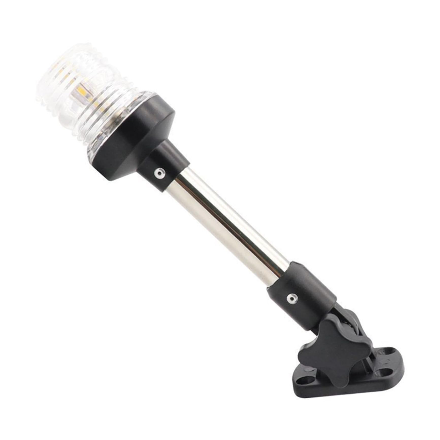 Luce di Navigazione LED per Barca da 12v Dc 360° Bianco 4000-4500k Consumo Energetico Ridotto e Struttura in Lega di Alluminio per Yacht e Imbarcazioni da Pesca