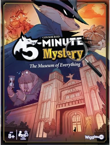 Asmodee 5-Minute Mystery - Kartenspiel für 2-5 Spieler ab 8 Jahren
