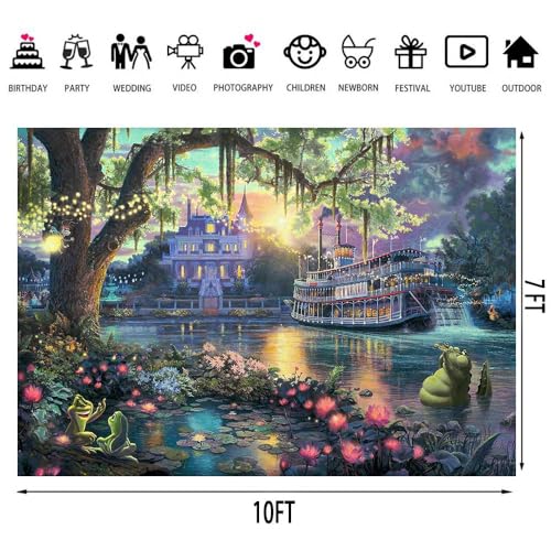 Fondo Fotográfico Vinilo 10x7ft Multi-color miniatura 3