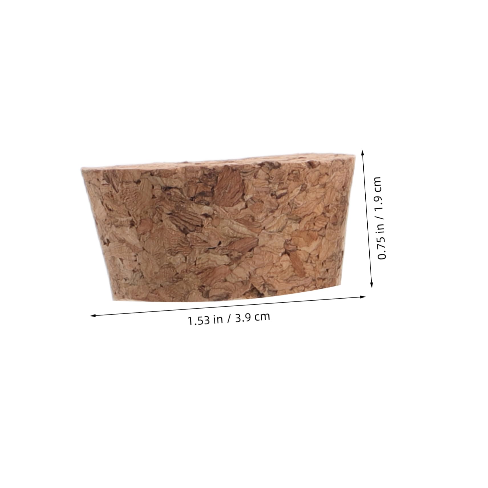 Cabilock 30pcs Tapered Wine Bottle Seals for DIY Craft Projects Beer Glass Jars Versatile Replacement Plugs for Wishing Bottles and More