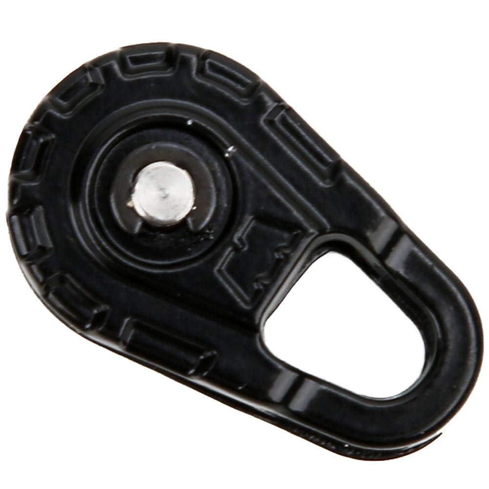 VGEBY1 RC Car Winch Snatch Block, Black Metal RC Car Parts Heavy Duty Winch Snatch Block for 1:10 RC Car