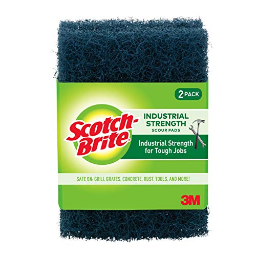 Scotch-Brite Heavy Duty industrial strength Scour Pad, 2 Scour Pads