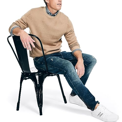 Nautica Men's Sustainably Crafted Printed Crewneck Sweater4