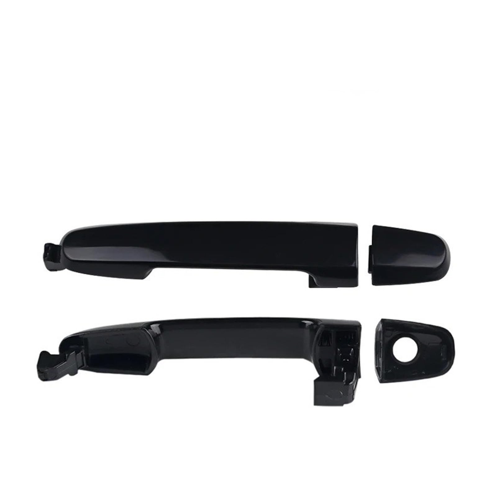 Nokrgqw 1 Front 1 Rear Left Handle Passenger Front Rear Left Right Outside Door Handle For Toyota For Corolla For Matrix For Rav4 For Yaris For Solara For Highlander For Camry(1 Front 1 Rear)