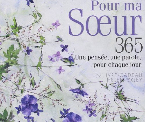 Télécharger Pour Ma Soeur 365 Livre eBook France