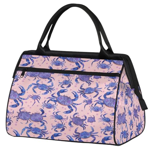 Bolsa de viaje de cangrejo de 24 L para mujeres, hombres y niños