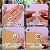 Tinoaly 4 Pairs Magnetic Race Bib Clips, Running Bib Holder Marathon Race Number Board Snaps Fixing Magnets for Runners (Just Run) - Image 5