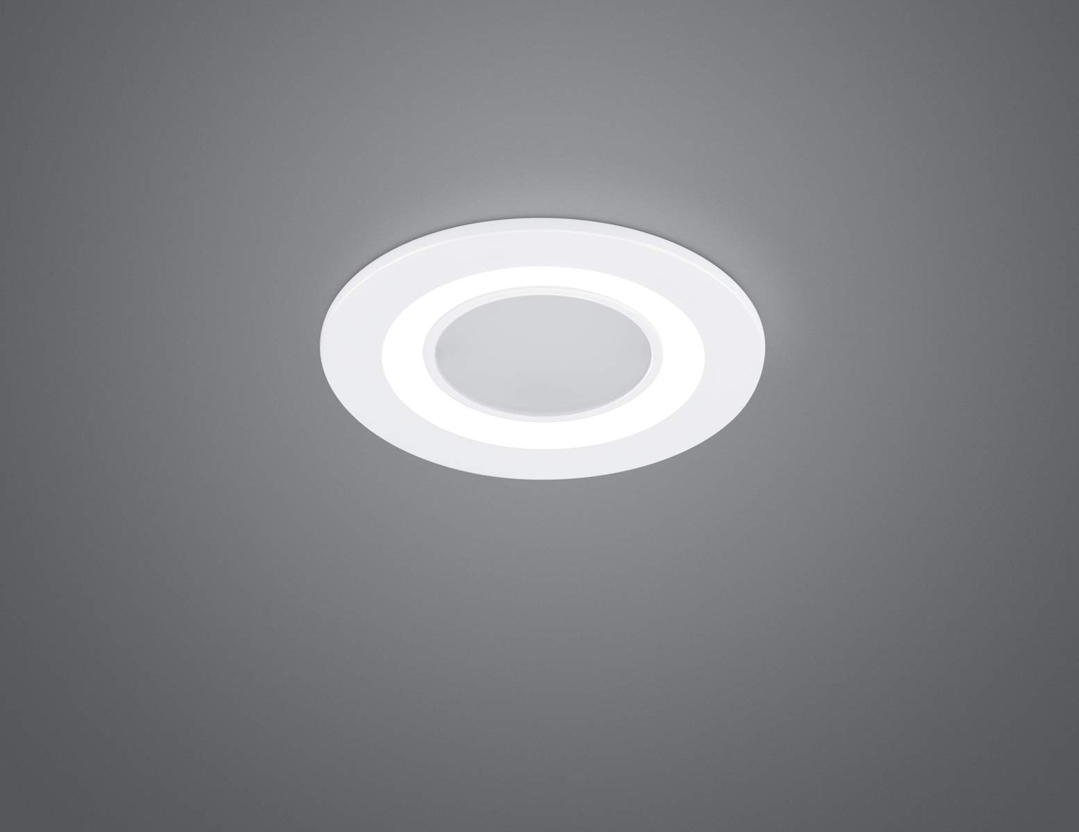 Faretto Da Incasso LED Trio Core, Nero Opaco, 10W, 3000K, Luce Calda, Commutabile Separatamente, Risparmio Energetico - copertina