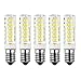 Price comparison product image HiBay 5X 7W E14 LED Bulbs Cool White SES Corn Lights 60W Small Edison Screw Halogen Replacement,E14 Cooker Hood Bulbs 240V Non-Dimmable