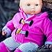 The Queen's Treasures 15 Inch Baby Doll Clothes, Set of Two Complete Overall Outfits Pink & Green Jackets, Overalls, Shirt, Bootie Shoes, Compatible with American Girls' Bitty Baby Twins