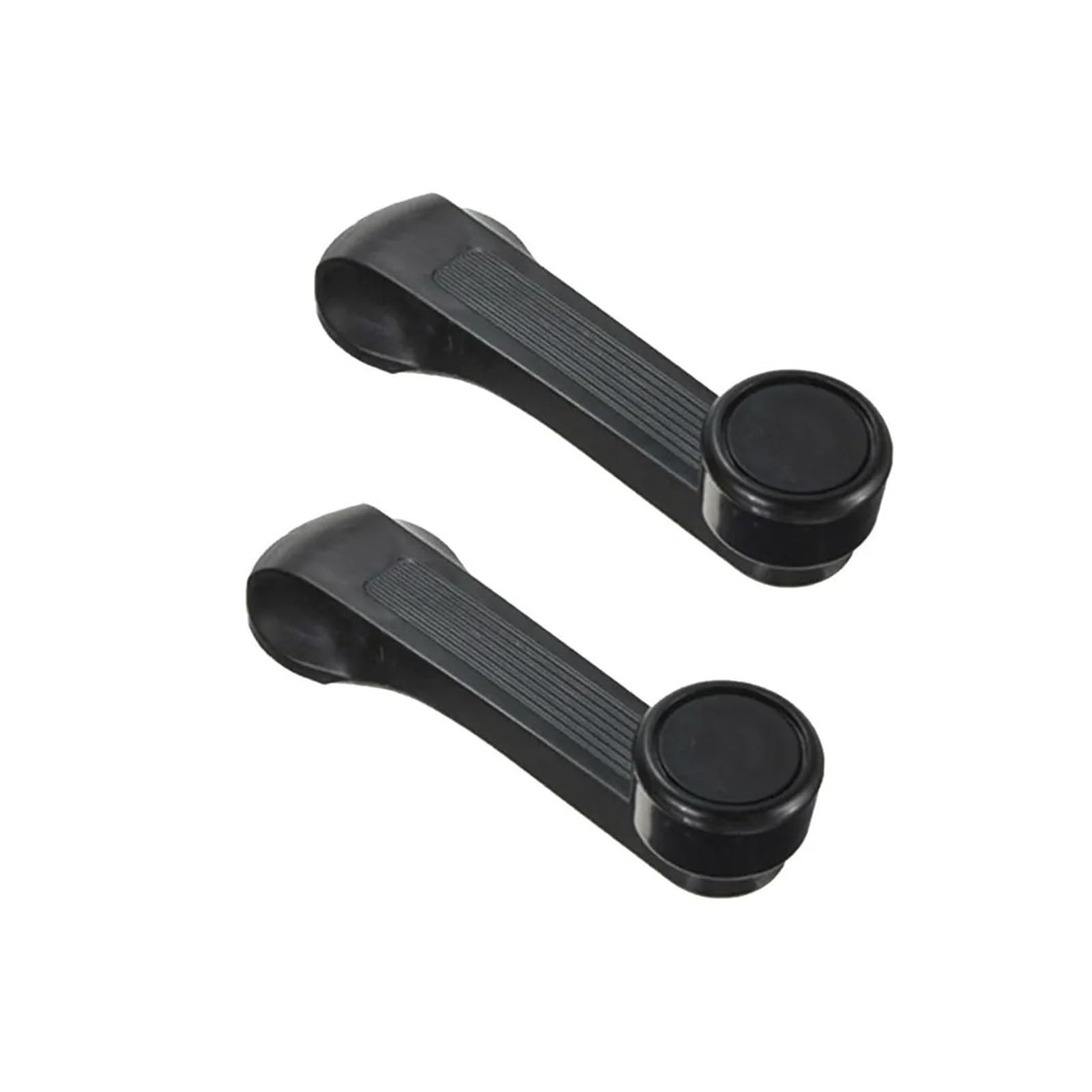 Lhdktee for Civic 1984-2000 2Piece Durable Black Car Window Winder Crank Door Handle Car Window Handle