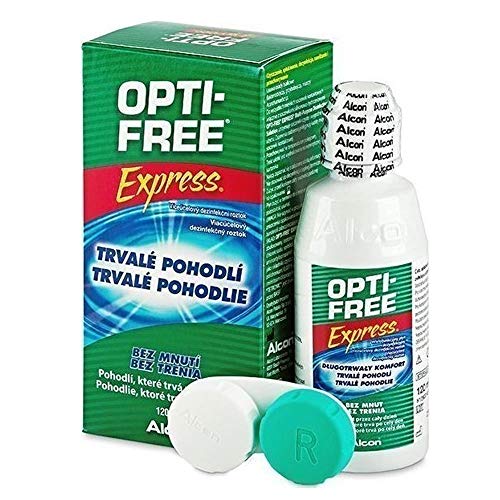 Soluzione unica per lenti a contatto OPTI-FREE EXPRESS 355ML + portalenti alcon