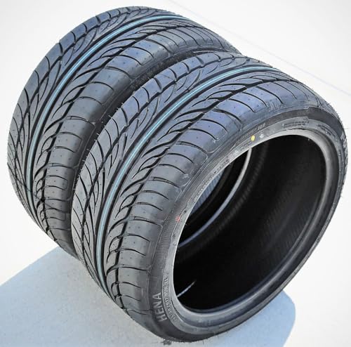 Set of 2 (TWO) Forceum Hena All-Season Passenger Car High Performance Radial Tires-245/40R17 245/40ZR17 245/40/17 245/40-17 95W Load Range XL 4-Ply BSW Black Side Wall UTQG 400AA