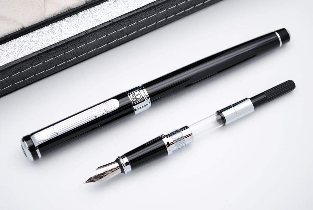 Picasso 902 Boîte d'origine pour stylo plume Gentleman Collection (Clip en platine, Plume M)