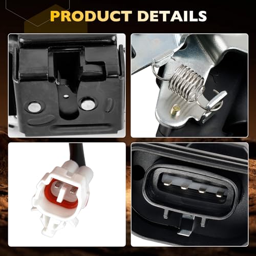Image of Rear Tailgate Latch Door Lock Actuator Assembly for 2001-2007 Toyota Sequoia Rear Hatch Latch Replaces# 69301-0C010, 64680-0C010, 693010C010, 931-861, 746-848, 69150-0C010