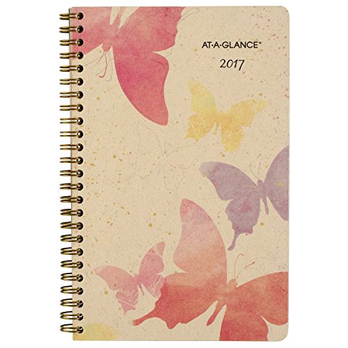 AT-A-GLANCE Weekly / Monthly Planner / Appointment Book 2017, Recycled, 5-1/2 x 8-1/2
