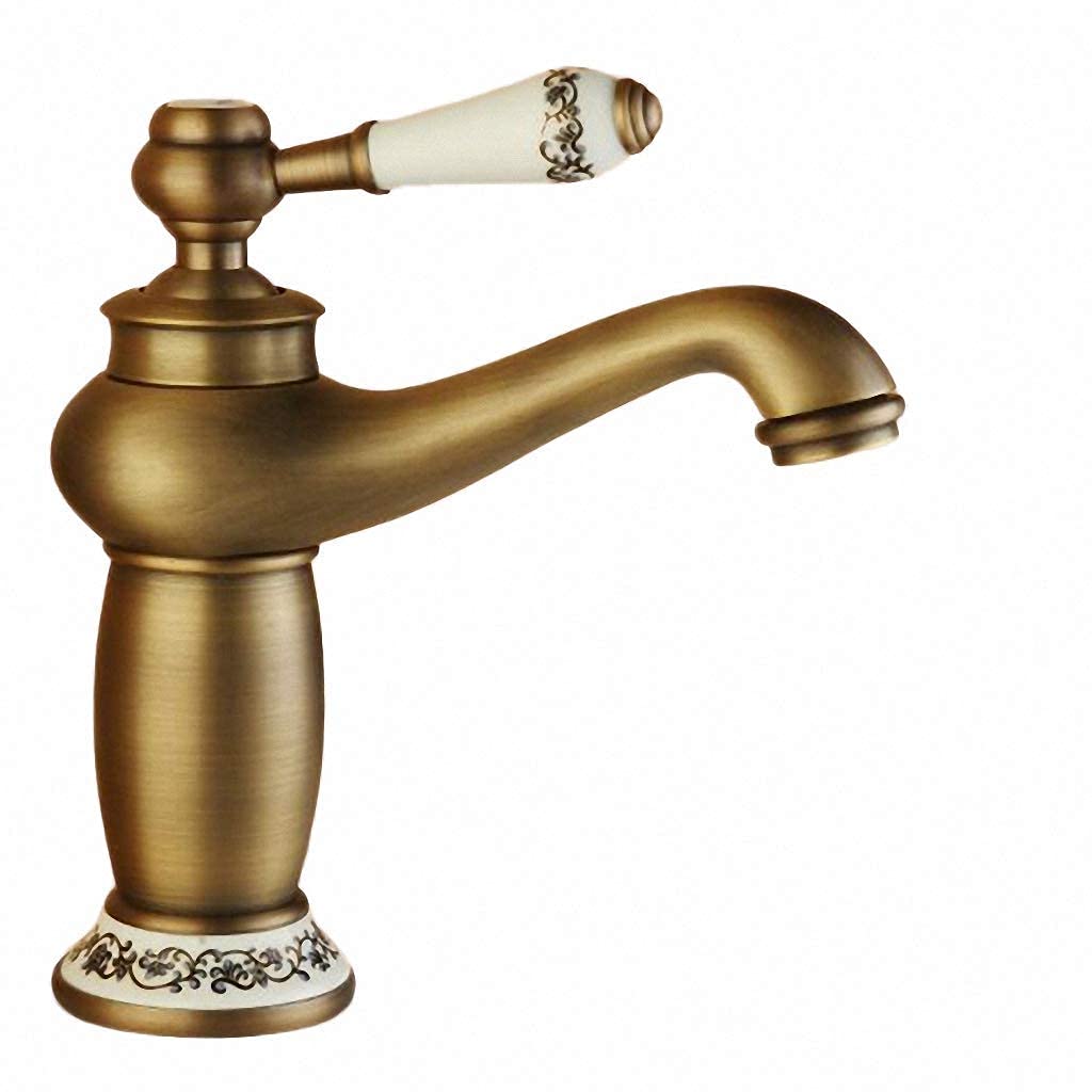 Mitigeur bain laiton massif bronze pour une décoration de cuisine ancienne