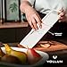 Vollum Wide Japanese Mandoline Slicer for Kitchen – Professional Slicer Vegetable Cutter with Interchangeable Stainless Steel Blades – Food Manual Slicer Handheld Mandoline Slicer
