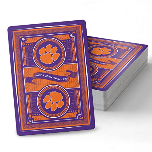 YouTheFan NCAA Clemson Tigers Classic Series Playing Cards