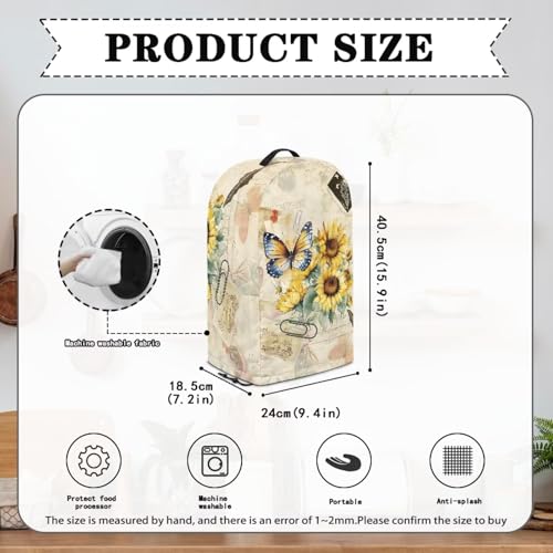 Funda para licuadora resistente al polvo y manchas miniatura 6