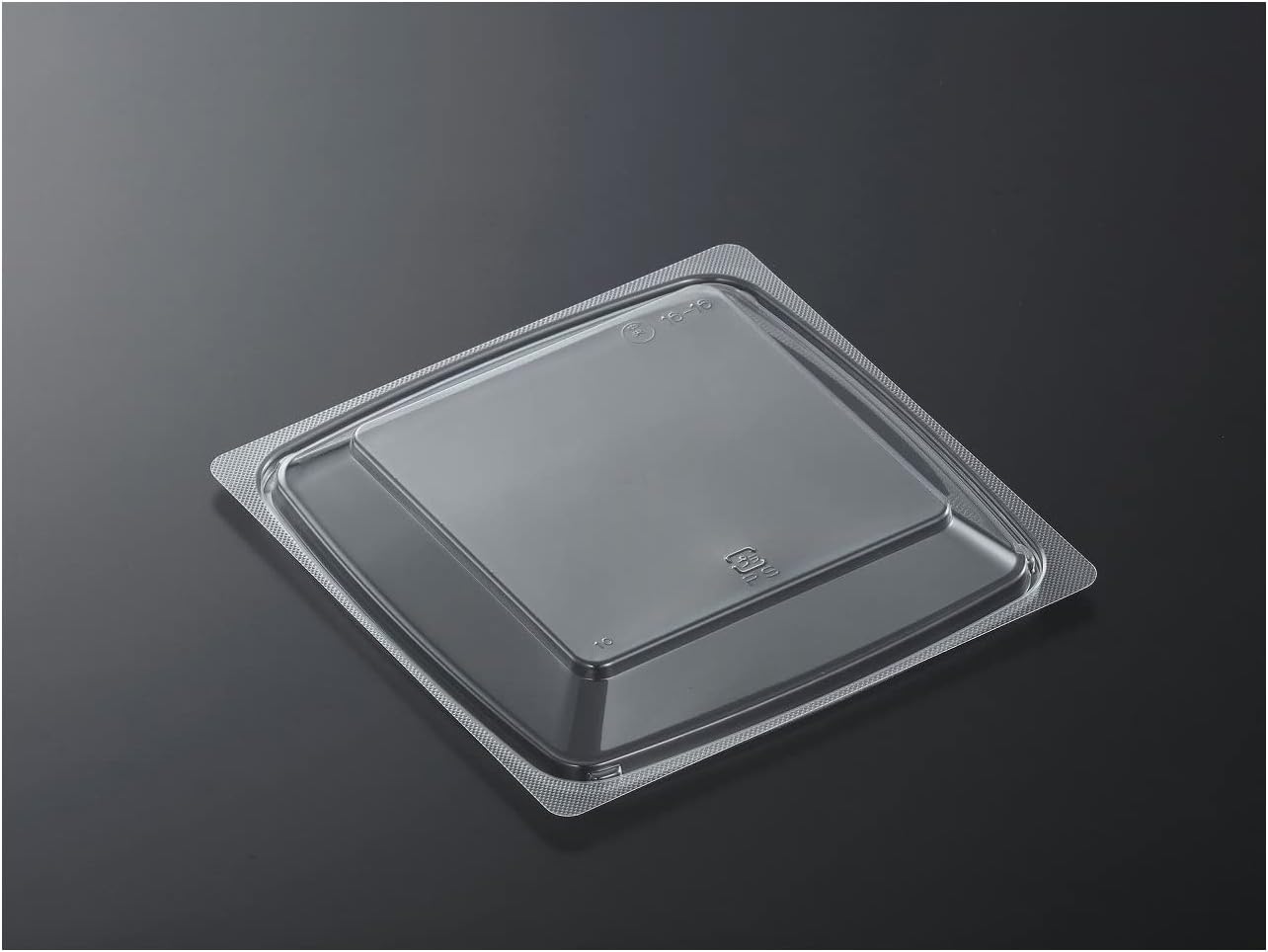 Central Chemical 376145 Disposable CT Aoi Lid Food Pack, 16-16, Lids, 50 Pieces, Transparent, Approx. 0.8 x 6.1 inches (2.1 x 15.4 x 15.4 cm)