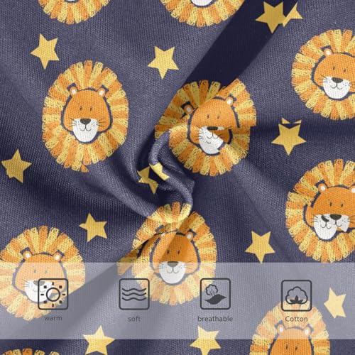 Girls' Underwear Lion Star Cotton Stretch Comfort Toddler Panties3