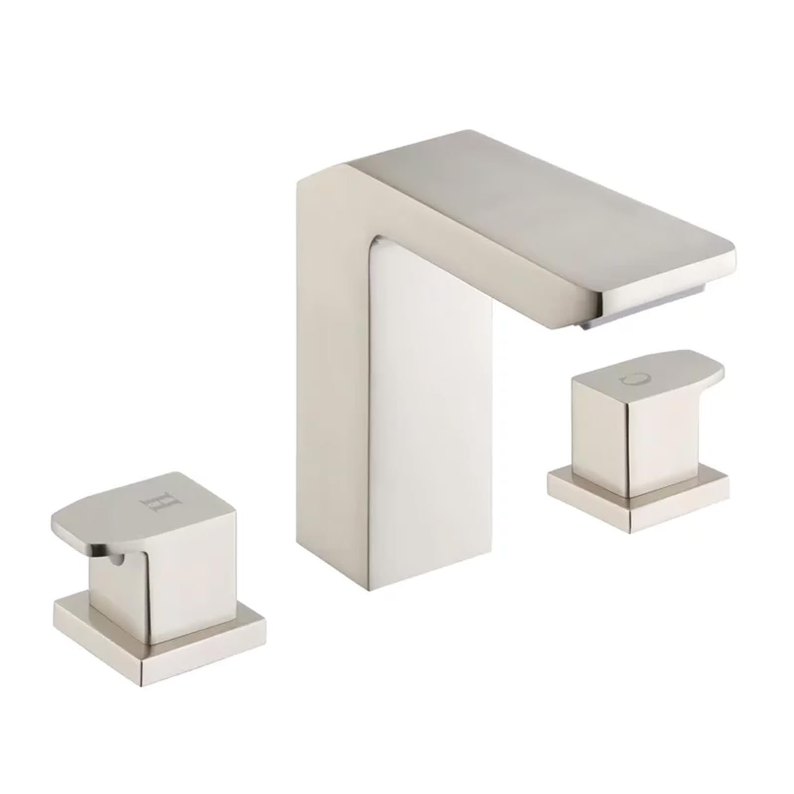 JRUIA Split Type Chrome Bathroom Faucet, Modern Style Two Handle Kitchen Washbasin Faucet, Hot And Cold Water Available,C