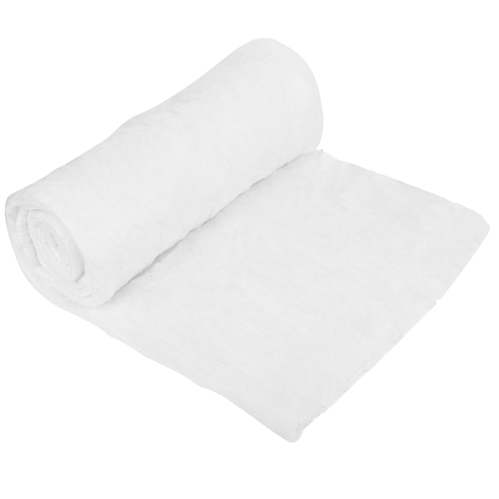 Fluffy Fake Snow Blanket for Christmas Decorations,Artificial Snow for Christmas Tree Decor and Winter Indoor Outdoor（31.5 x 94.5 inch）