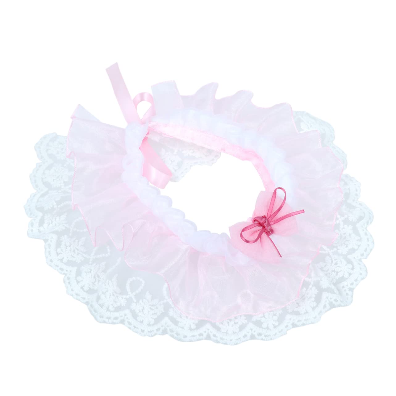 Levemolo Scarves Pink Scarf Pet Bib Dog Wedding Scarf Puppy Lace Bib Pet Wedding Scarf Pet Scarf Dog Scarf The Dog Malt