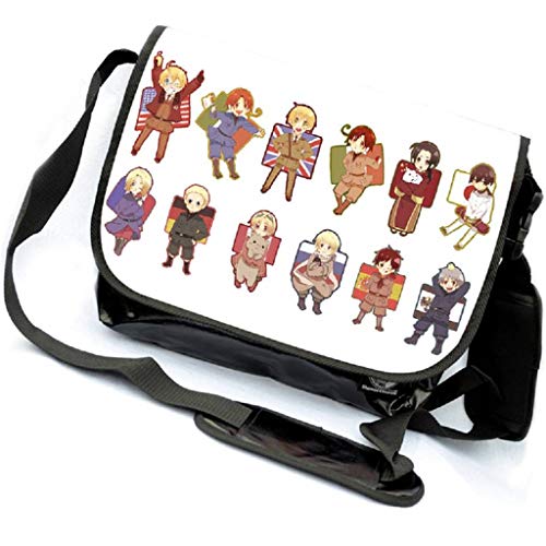 Anime Messenger Bag Handbag Cross-body Tote Bag Shoulder Bag for Hetalia Axis Powers Cosplay