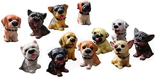 CIYODO 12 Peças Decorações De Bolo Brinquedo Para Cachorro Cachorro Brinquedos Para Crianças Brinquedos Para Cachorro Brinquedos Para Cachorro Brinquedos Para Cachorros Crianças Playset