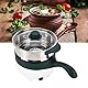 Elektrischer Hot Pot, Edelstahl, Anti-Trocken-Dampfgarer, 2 L, 12 V, Multifunktional, für die Küche zu Hause Im Auto