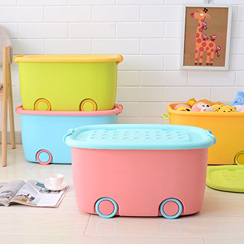 Image of AmaZeus Toy Plastic Storage Box (Size:47x31.5x25 cm)