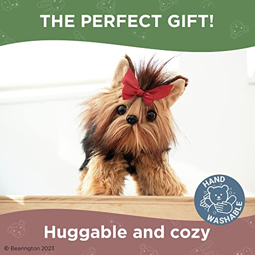 Bearington Collection Chewie The Yorkie Plush Puppy, Stuffed Yorkshire Terrier, Dog Stuffed Animal, 13 Inch #TOP4