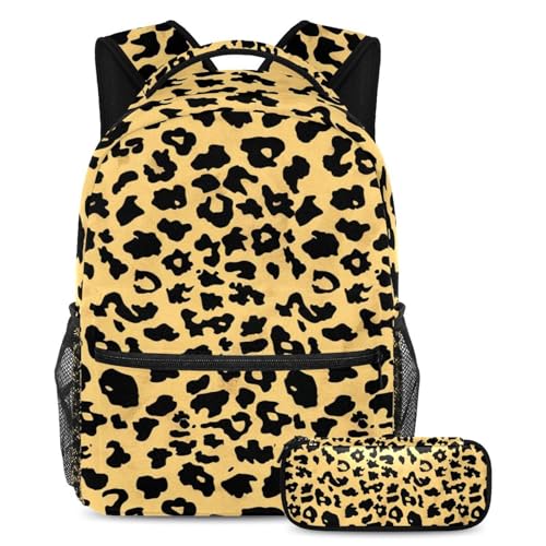 Sac à dos polyvalent léopard parfait pour le collège et les sorties