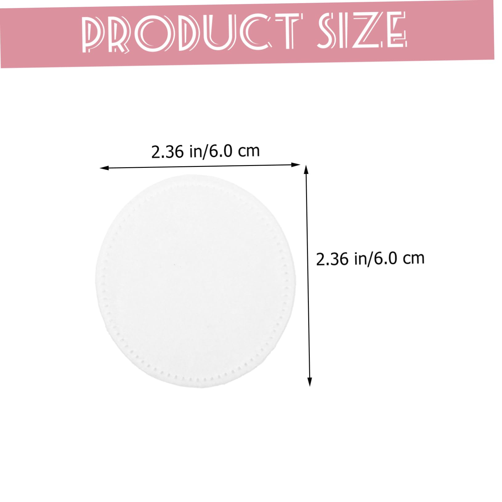 FOMIYES Makeup Cotton Pads 200 Pcs Soft and Odorless Thickened Rounds for Toner