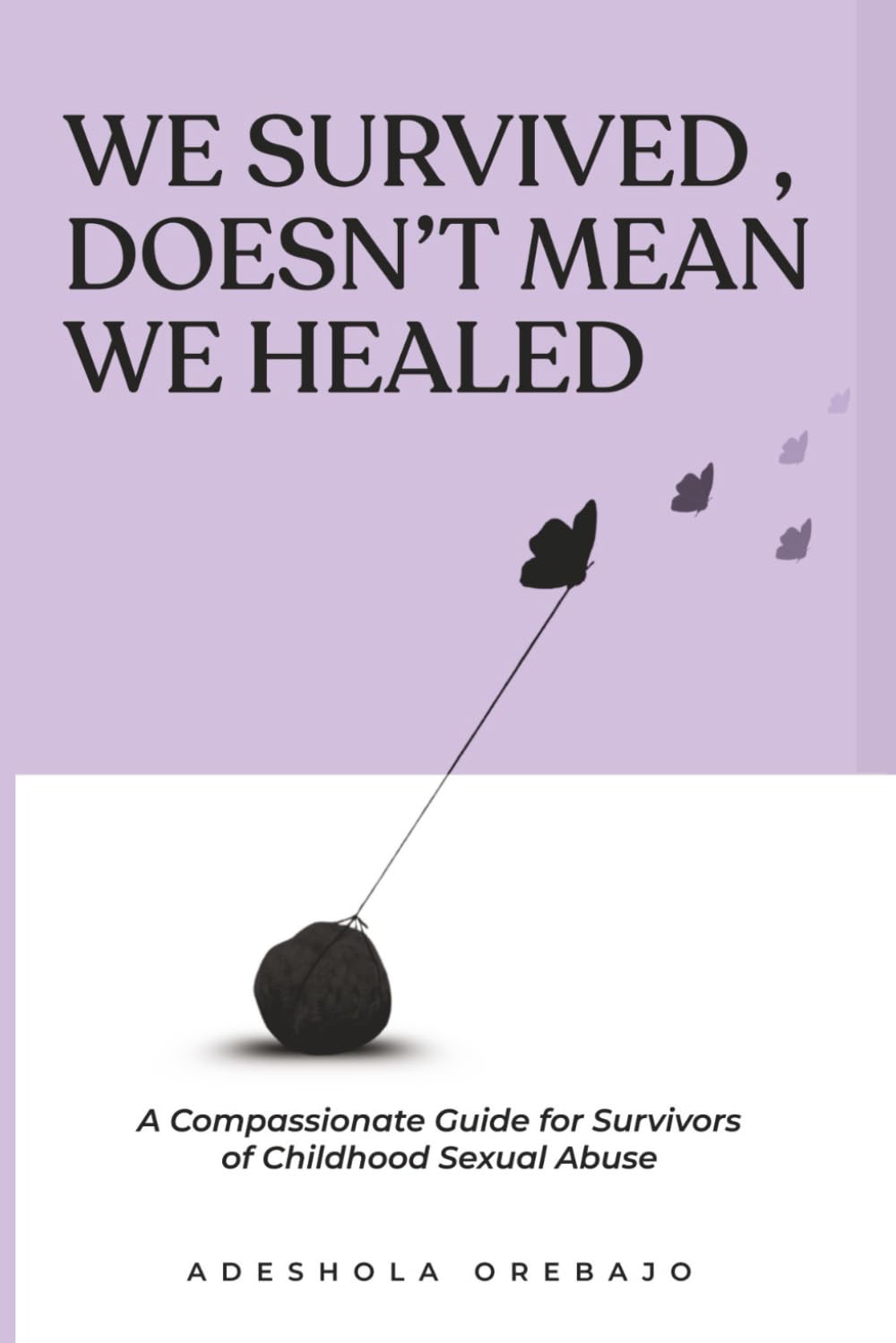 We Survived, Doesn't Mean We Healed: A Compassionate Guide for Survivors of Childhood Sexual Abuse (The Healing After Survival Series)
