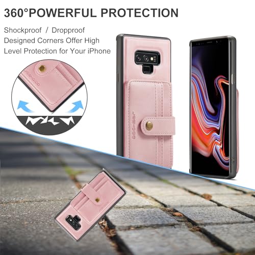 Coque Samsung Note 9 en cuir avec porte-cartes pour vos déplacements - 5