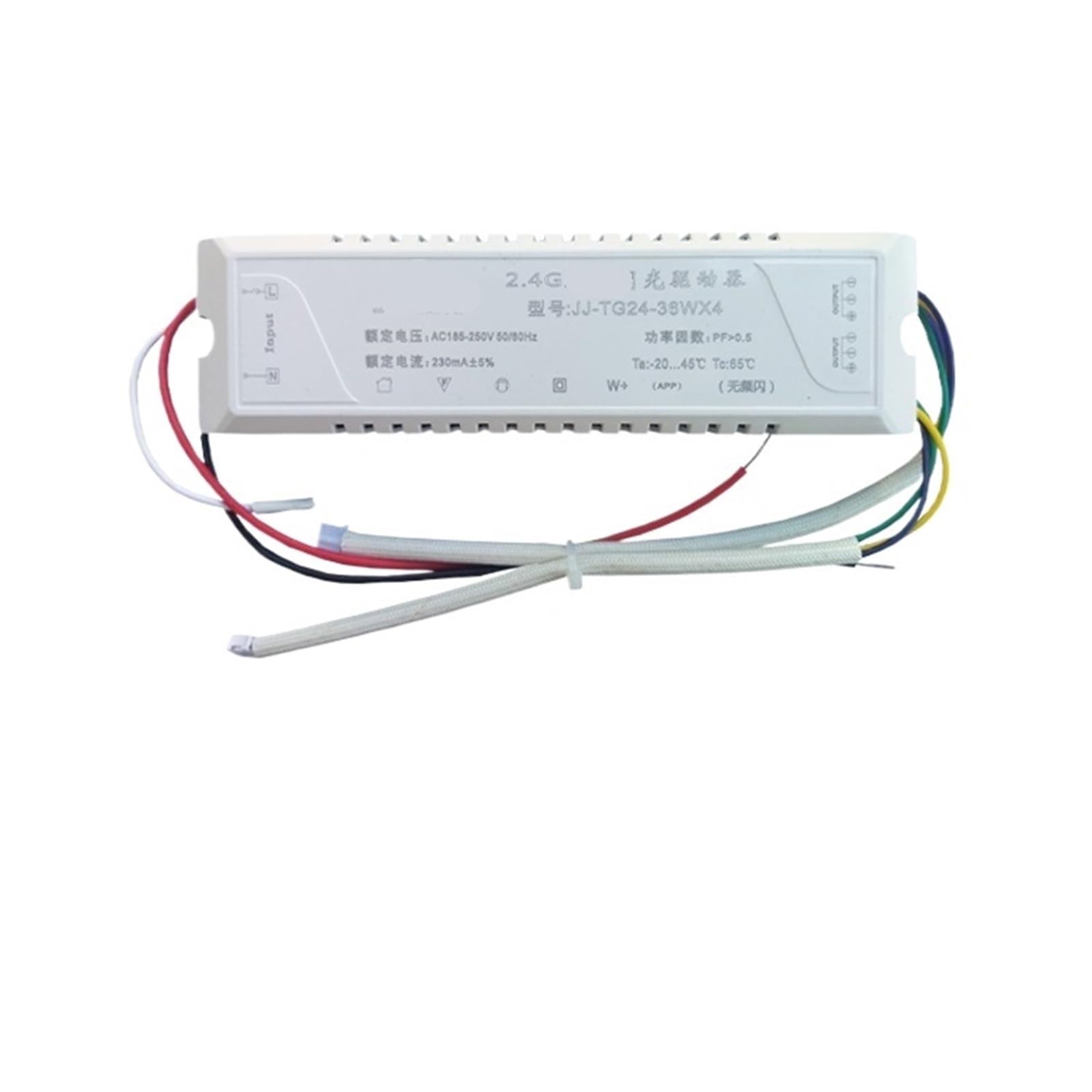 Alimentation 2.4G 24-36x4 pour lampe LED en cristal à gradation segmentée trois couleurs