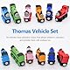 YCVBCY Thomas Spielzeugauto Set Cars Kinderidee Mini Spielfahrzeuge Pack mit Thomas Kinderidee Spielfahrzeuge für Geburtstagsfeiern Geburtstagsgeschenk Kinder Ab 3 Jahren 6PCS
