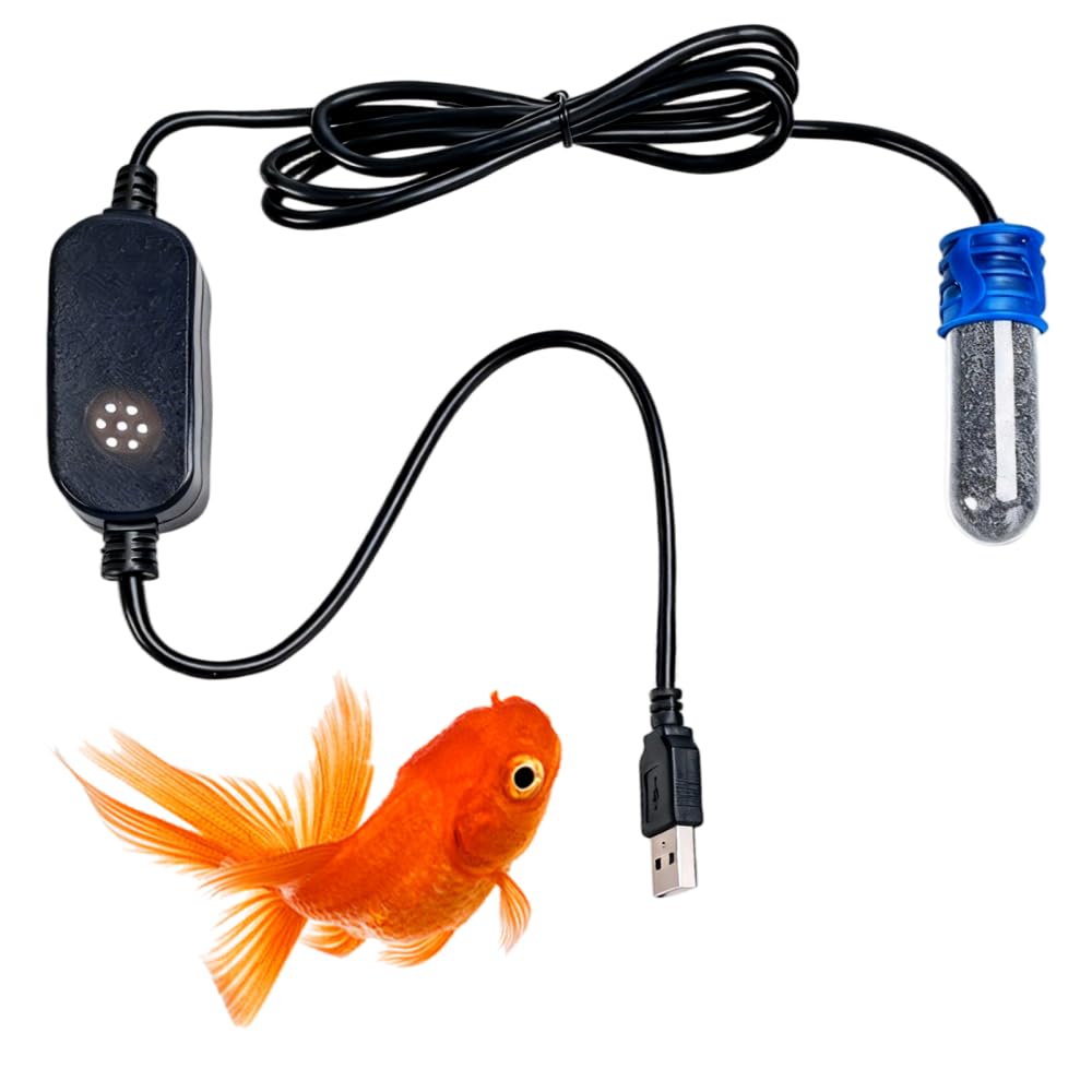 CARPJZ Aquarium Heater, Shatterproof Small Fish Tank Heater with Digital Display Thermostat Submersible Turtle Heater 20-34℃ Low Wattage for Freshwater & Saltwater Tank