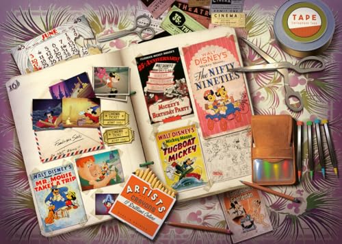 Puzzle 1000 pièces : Anniversaire de Mickey 1940 Disney Ravensburger France - vue 4