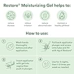 Good Clean Love Restore Moisturizing Vaginal Gel, pH-Balanced Vaginal Moisturizer, Water-Based Feminine Care with Aloe Vera & Lactic Acid, Reduces Dryness, Discomfort & Odor for Women, 2 Oz - Image 2