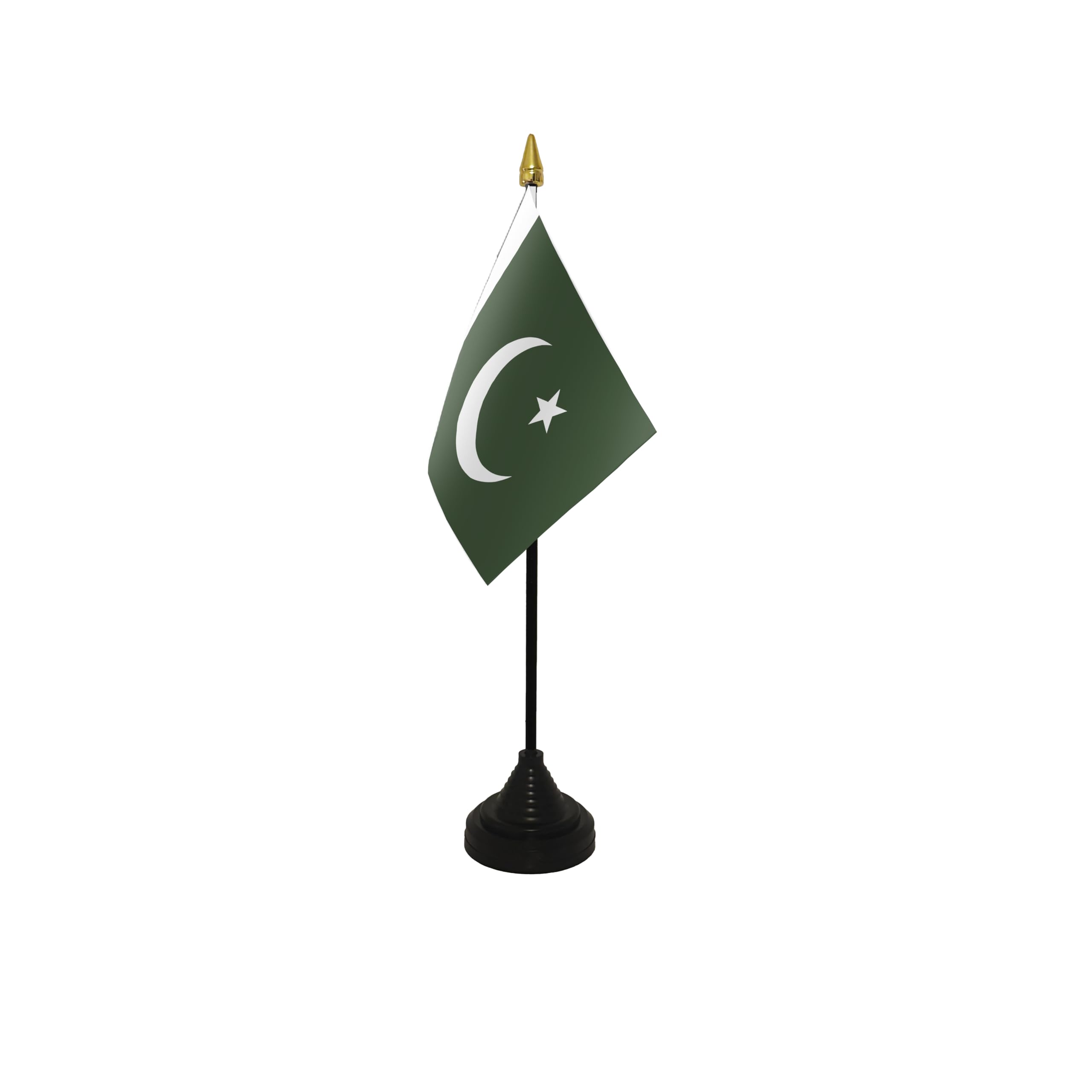 Flagtex Pakistan Small Table Flag With Black Base
