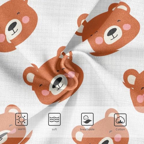 Joisal Cute Cartoon Bears Pink Girls Underwear Toddlers 2t Cotton Little Girl Panties Colorful Briefs Underpants3