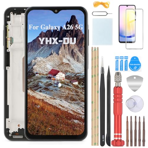 Pièce de rechange écran LCD Samsung Galaxy A26 5G A266B vitre tactile complète