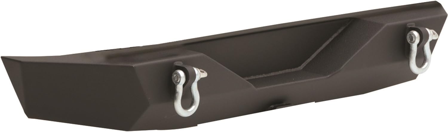 Smittybilt 76856-01 XRC Rear Bumper with Hitch and Tire Carrier for Jeep JK, (Box 1 of 2)