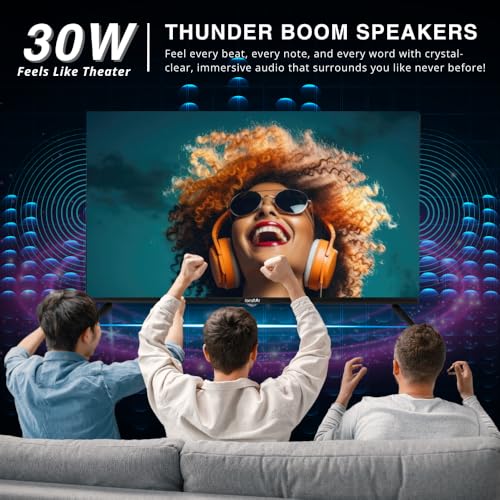 Image of IONSTAR 40 inch HD SMART TV Android (102 cm) 100+ Apps, USB, HDMI, Thunder Speaker, Thin Panel, Voice Control with Radiant Color Engine