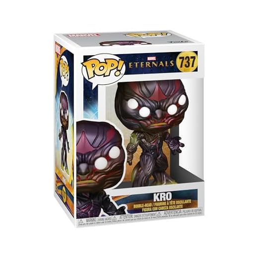 Funko Pop! Marvel: Eternals - Kro - The Eternals - Figura de Vinilo Coleccionable - Idea de Regalo- Mercancia Oficial - Juguetes para Niños y Adultos - Movies Fans - Muñeco para Coleccionistas